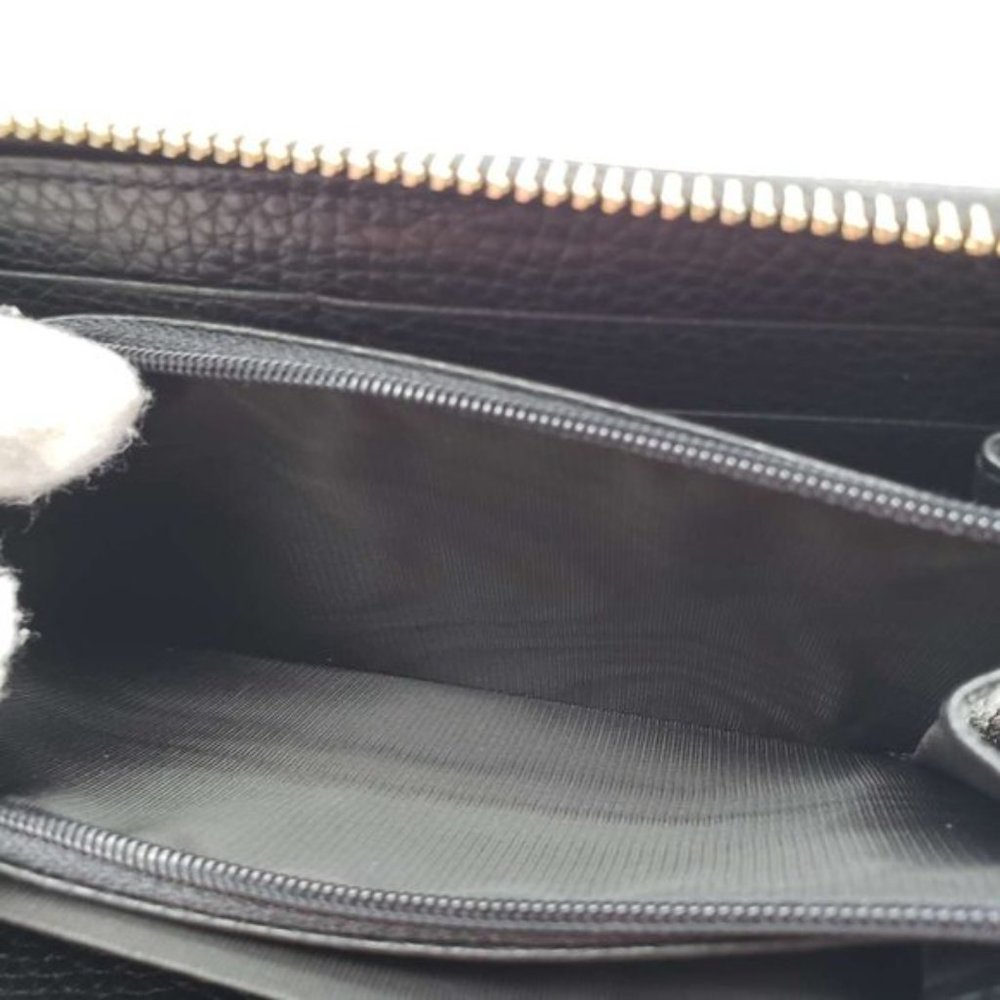 Authentic Gucci GG Black Zippy Wallet New - Picture 13 of 16